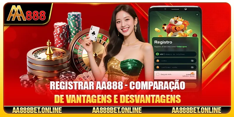 Registrar AA888 - Comparação de Vantagens e Desvantagens